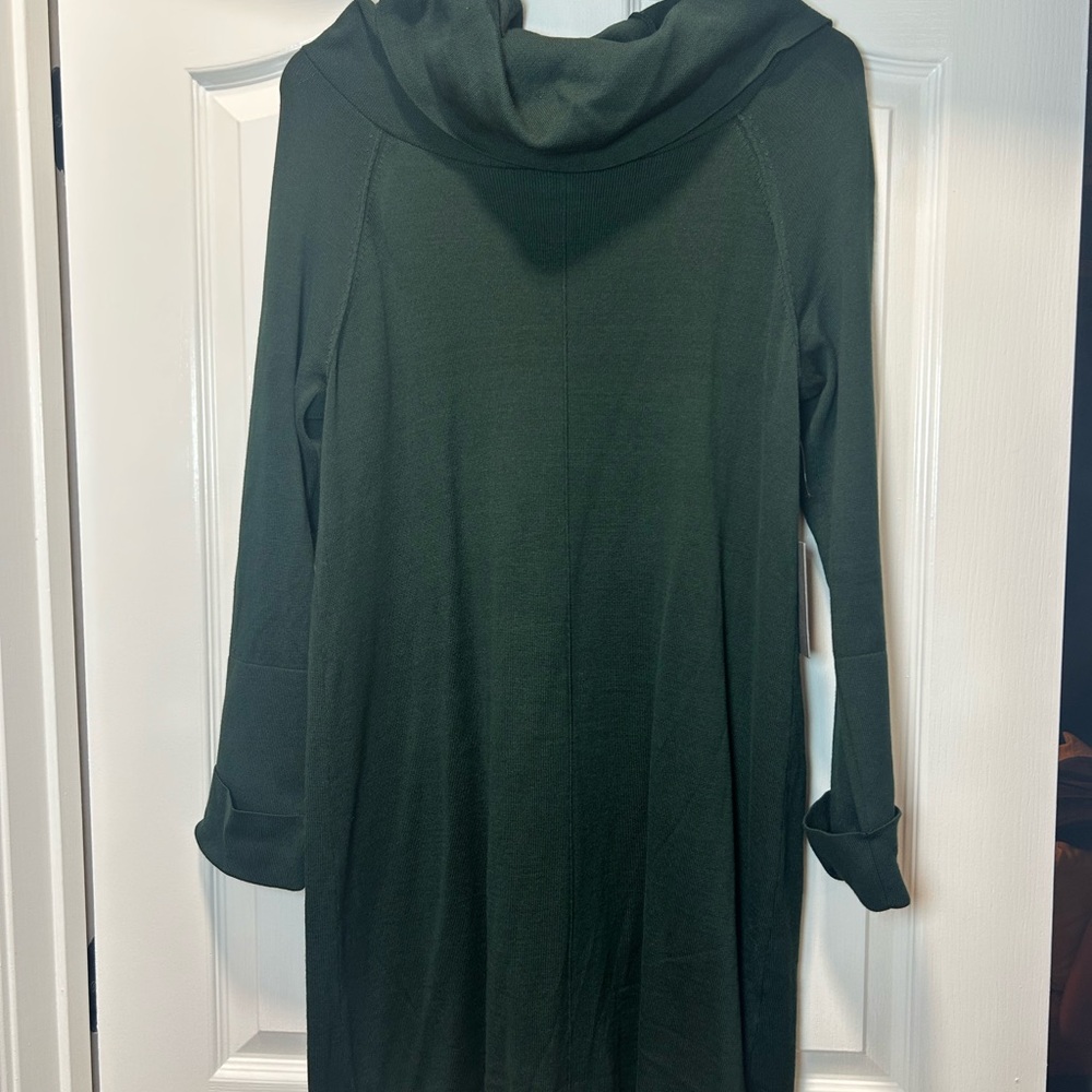 Vince Camuto Forest Green Knit Dress